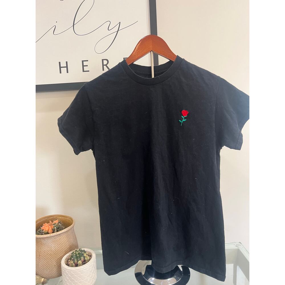 Men’s Riot Society Black Cotton T-Shirt – Size Small